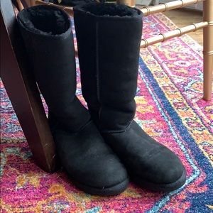 Black UGG boots